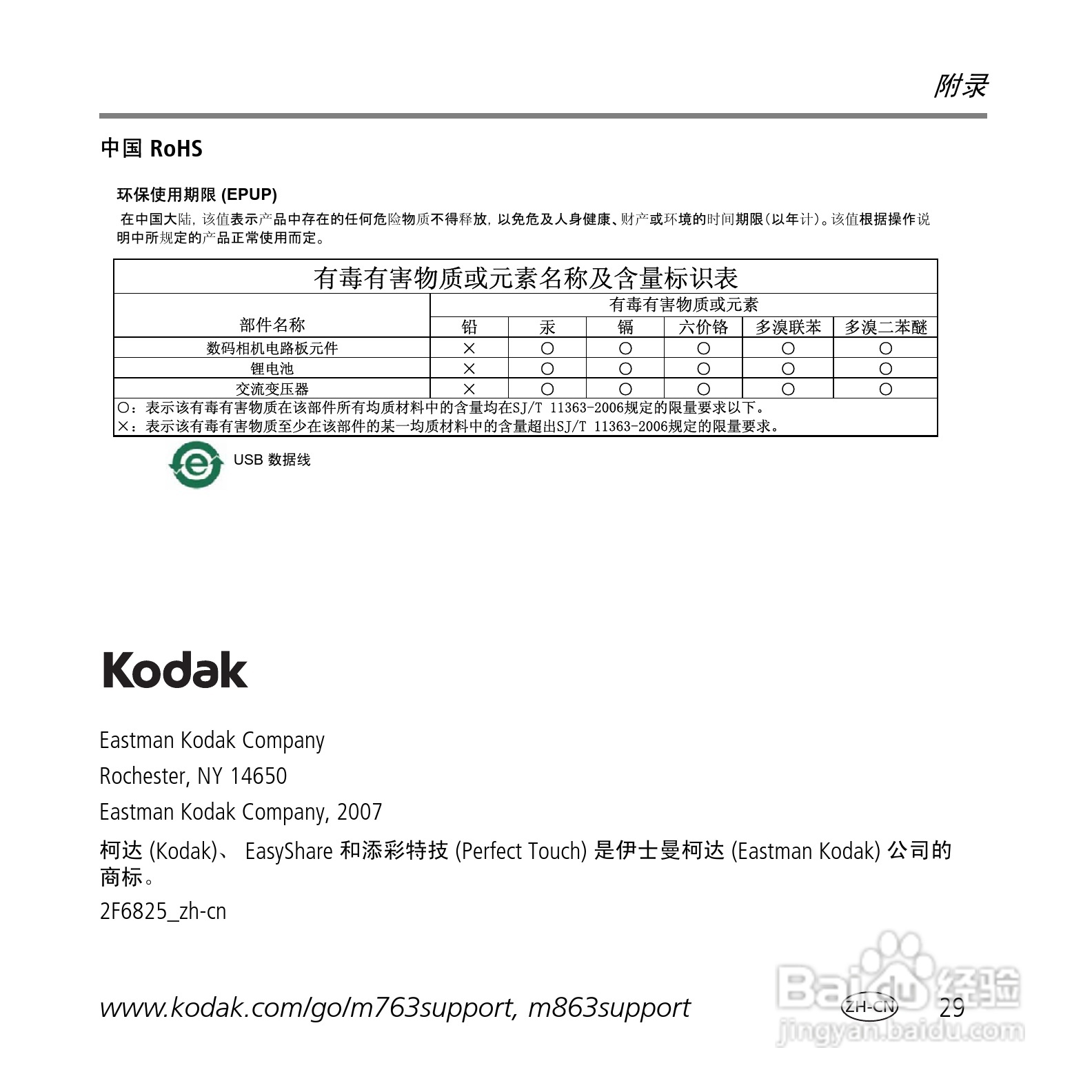 柯达M763数码相机使用说明书:[3]