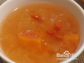 木瓜炖银耳的做法