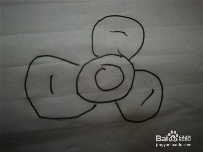 怎么样用简笔画画风扇