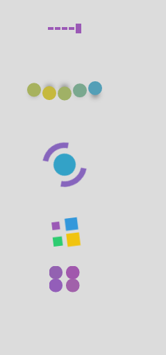 css3实现加载的4种loading特效小动画