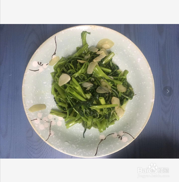 爆炒空心菜的做法