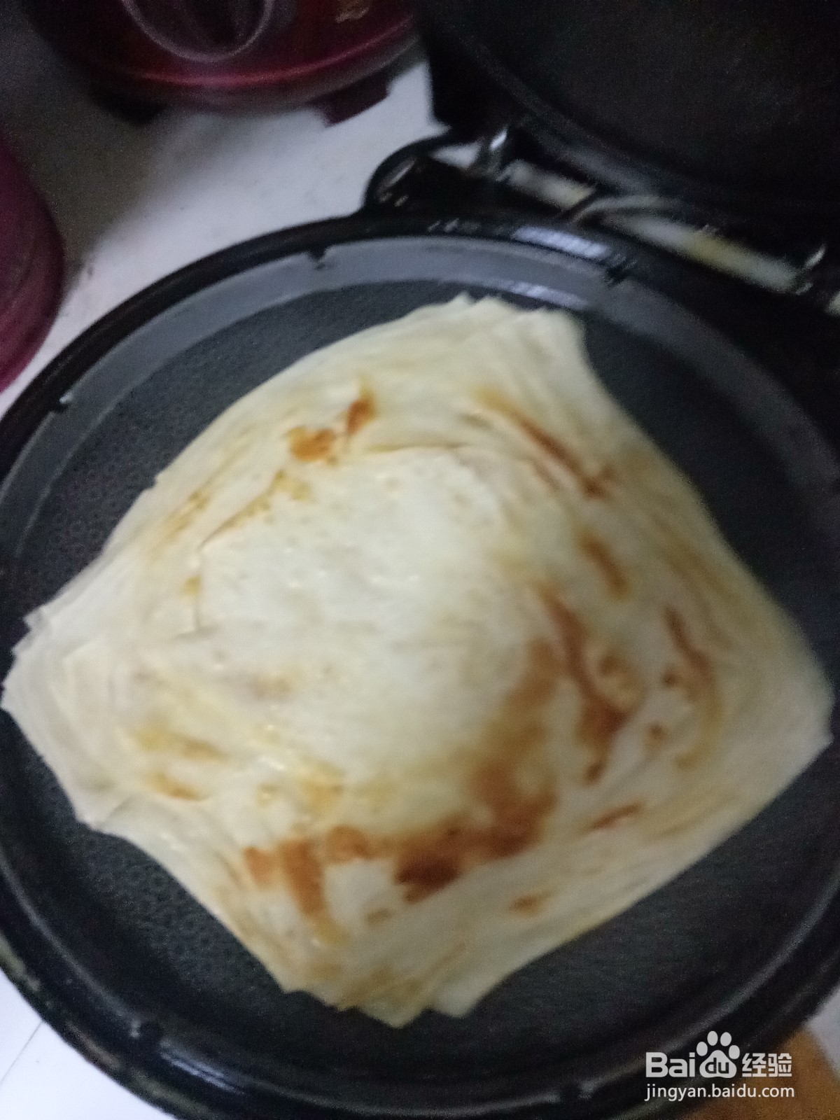 简单的饺子皮煎饼