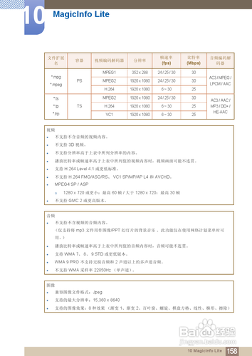 【说明书】三星MD55B液晶显示器（六）