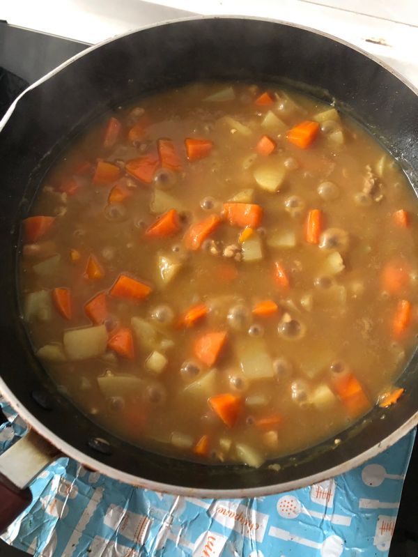 #美食视频挑战赛#咖喱鸡肉