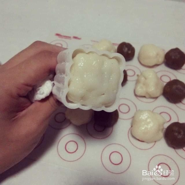 没烤箱也能做出的——冰皮月饼