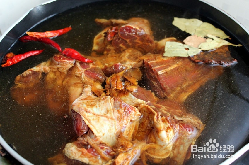 凉拌酱牛肉制作方法