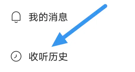 皮艇APP是怎样查看收听历史界面的