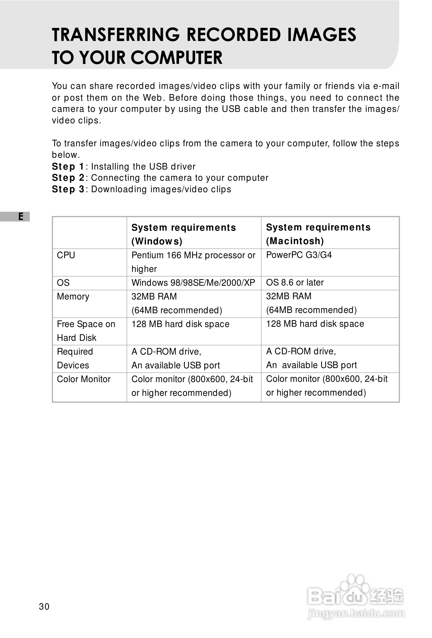 Rollei D210型数码相机说明书:[3]