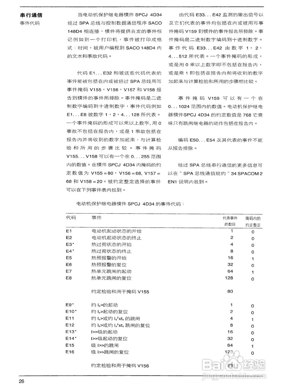 ABB SPAM150C电动机保护继电器模件说明书:[6]