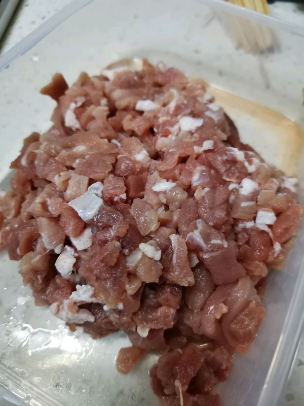 肉丁辣椒拌面酱