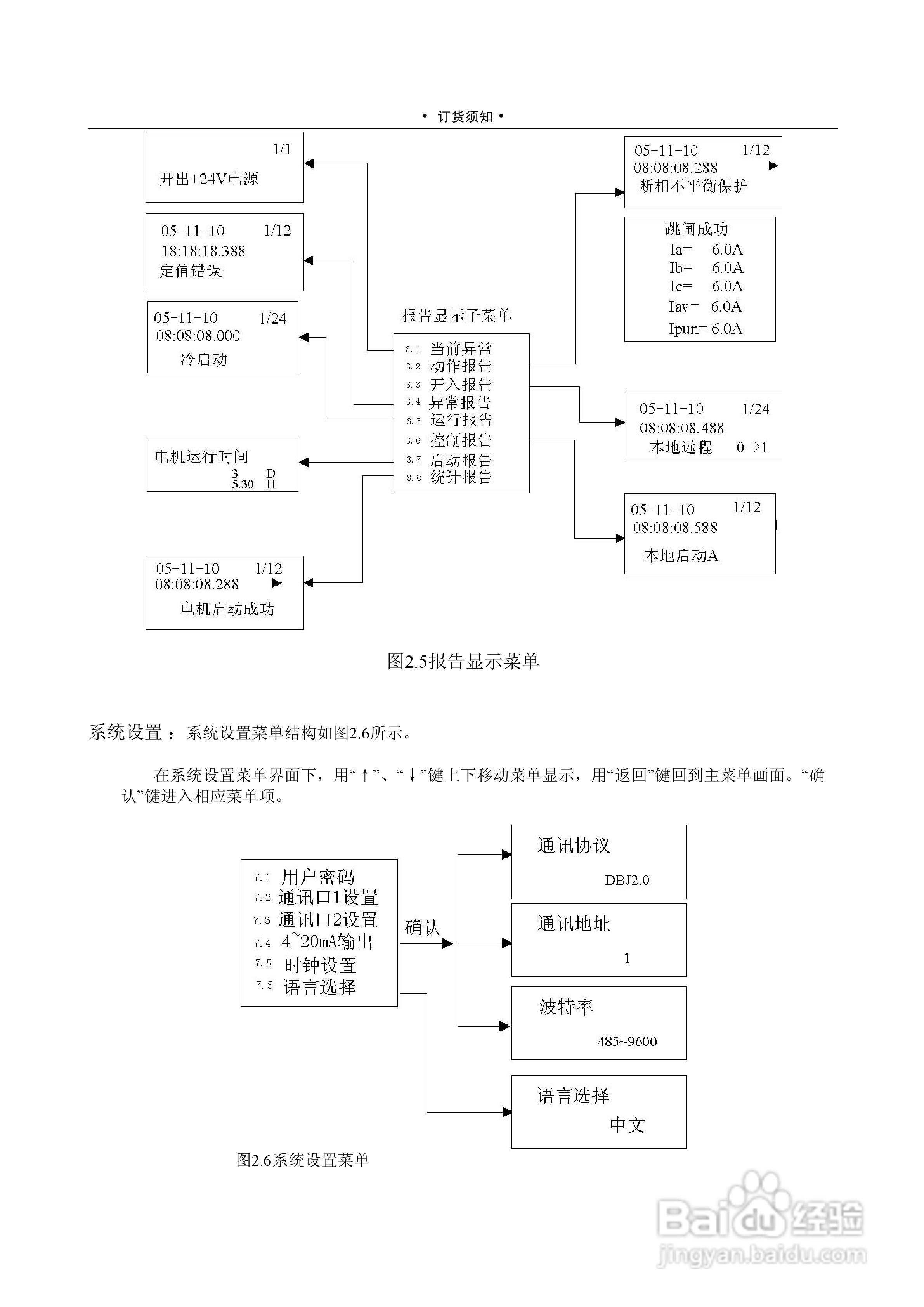 MMP-1020低压电动机保护测控装置说明书:[3]
