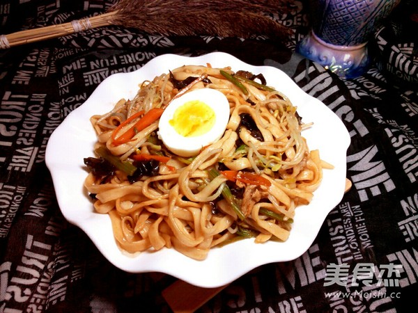 什锦炒面的做法