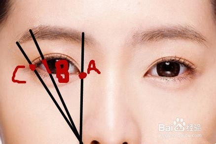 手残党如何画眉