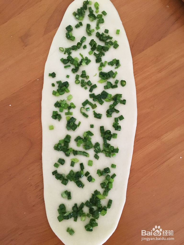 葱香面包的做法