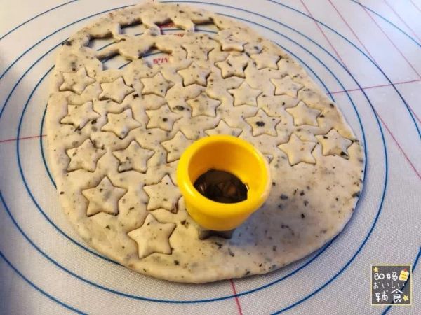 海苔肉松星星饼干