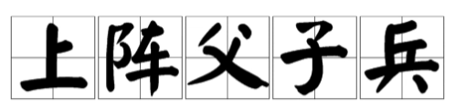 上阵父子兵,打虎亲兄弟,后面一句是什么