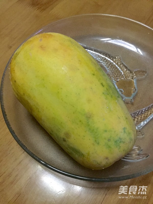 木瓜炖雪燕的做法