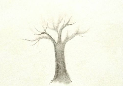 如何画一棵树