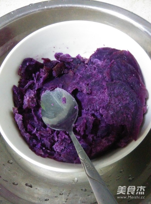 紫薯奶昔的做法