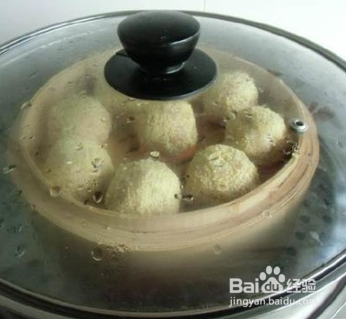 小米肉丸子的做法