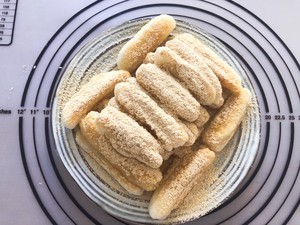 外脆里软红糖糍粑