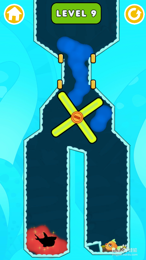 如何营救小金鱼（Level 9）