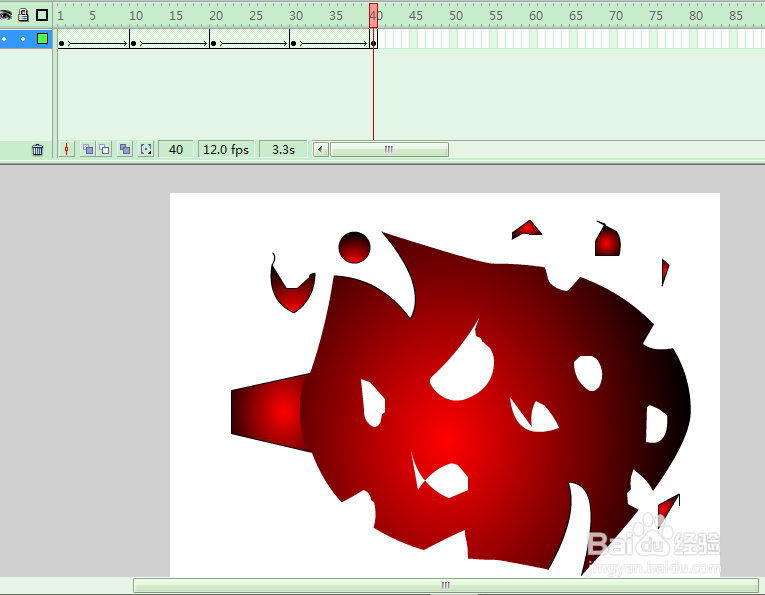 气球爆炸——FLASH软件