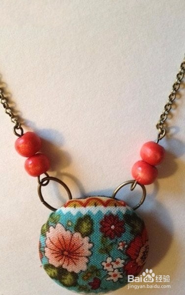 复古布艺项链 满满的民族风!