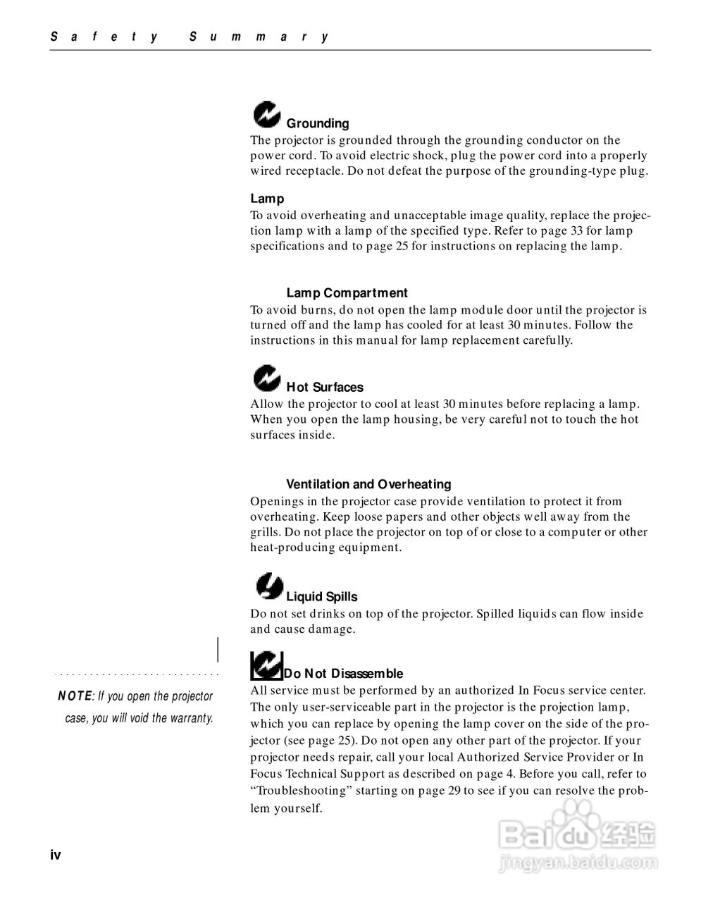 富可视 LP420投影机说明书:[1]