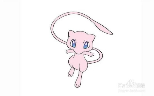 神奇宝贝的梦幻怎么画