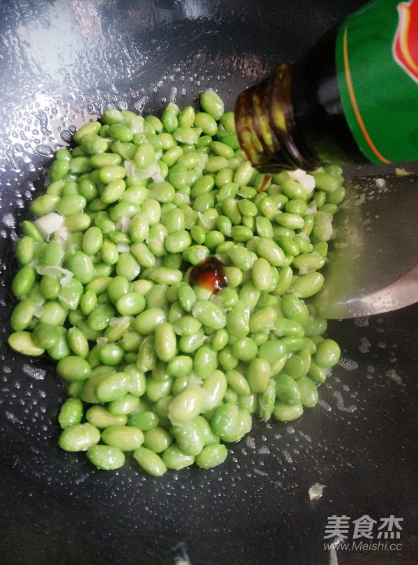 剁椒炒毛豆的做法