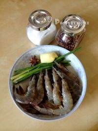 家常自制盐水虾