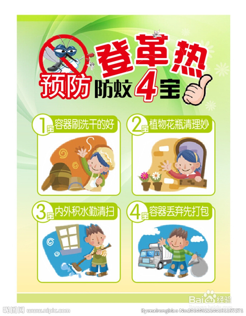 登革热的认识及防治事项