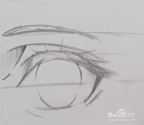 怎么画动漫眼睛