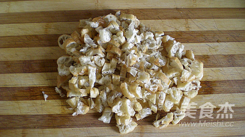 鸡蛋炒油条米饭