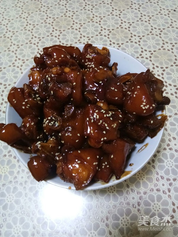红烧猪蹄的做法
