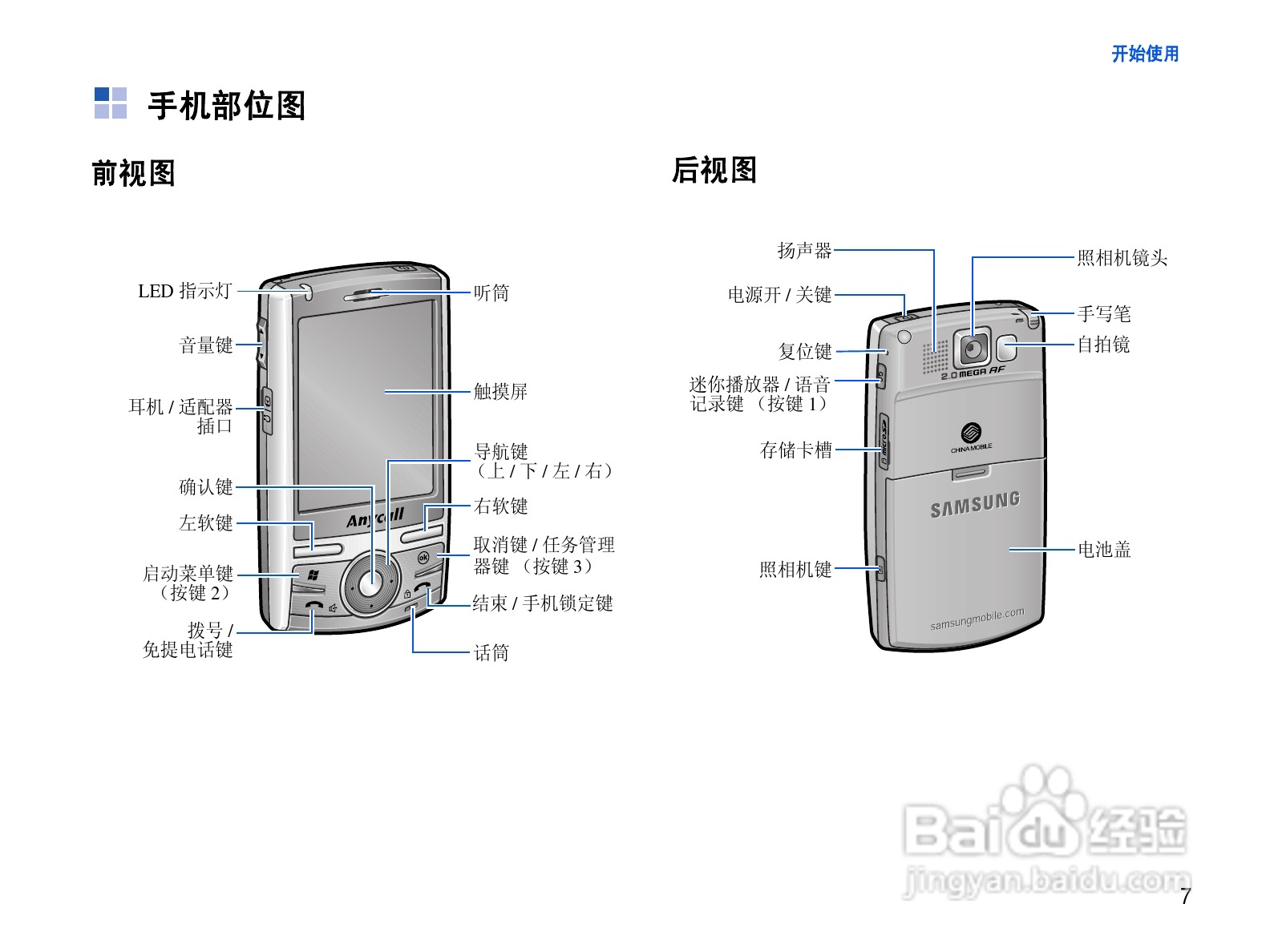 三星SGH-i718+手机使用说明书:[1]