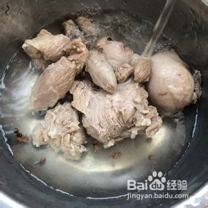 羊腿两吃手抓羊腿羊肉汤