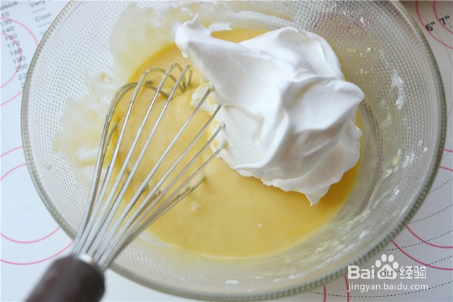 藜麦戚风的步骤