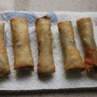 豆沙馅的春卷