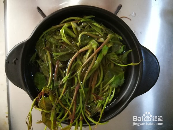 香辣油泼香椿的做法