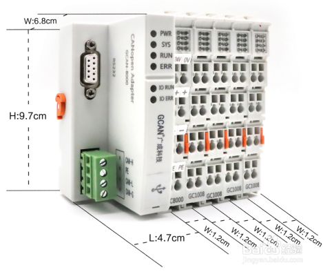 GCAN-IO工具的设备安装及使用说明