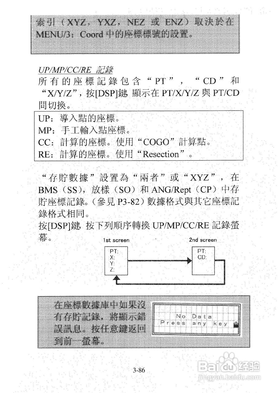 尼康DTM-501、521、531、551 系列全站仪使用手册:[12]