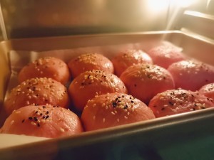 无糖紫薯餐包的做法