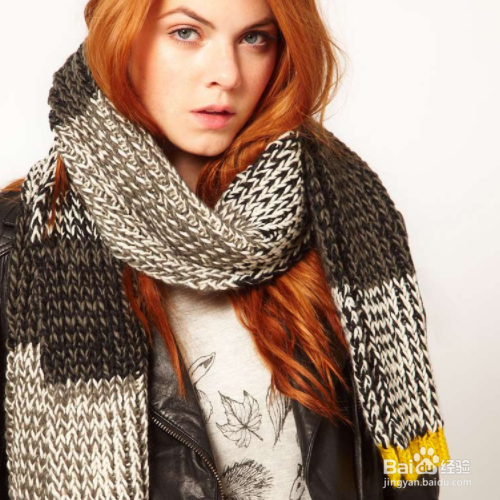 秋冬围巾的各种围法