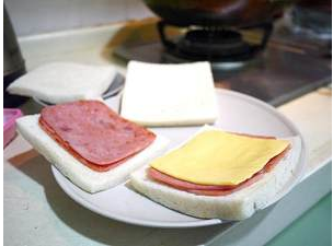 面包三明治的家常做法