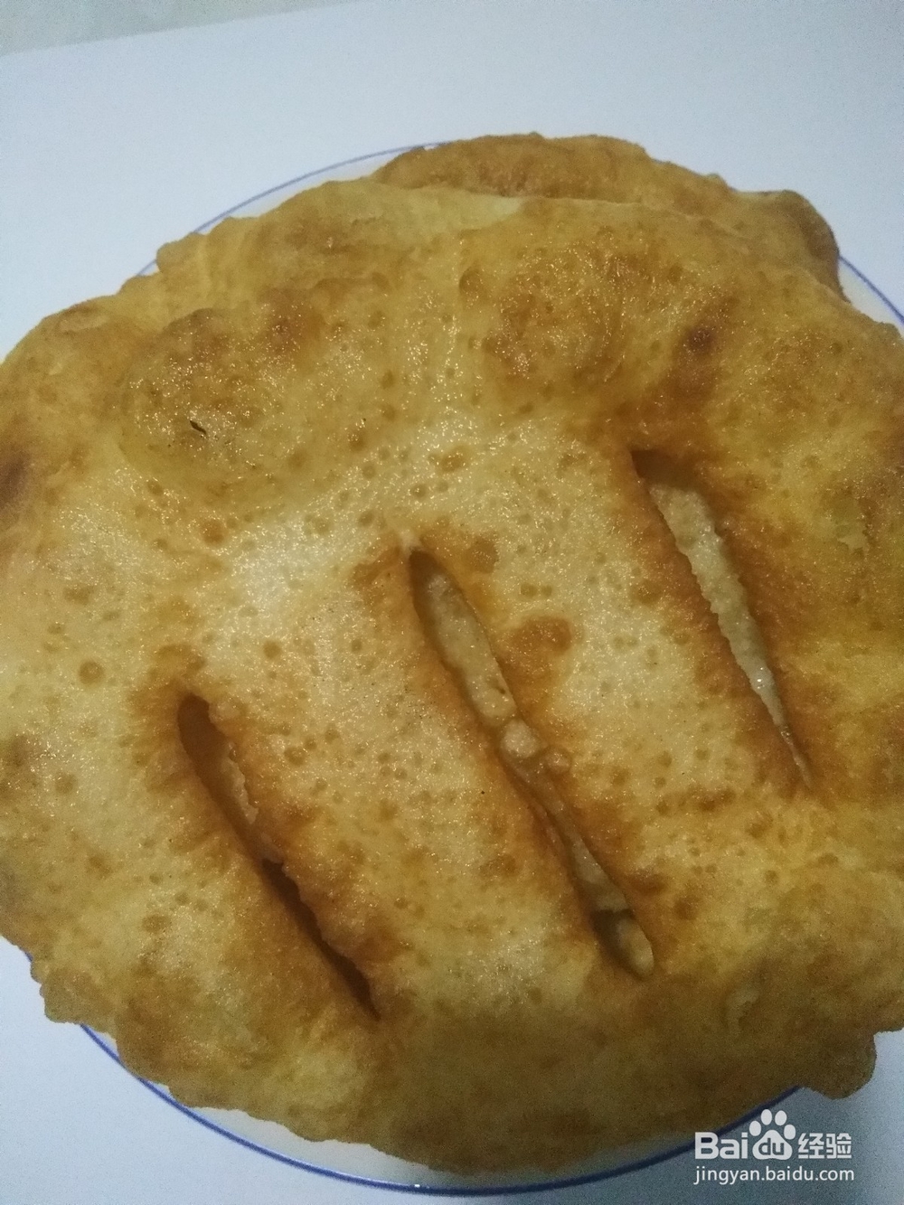 教你自己在家制作香酥油饼