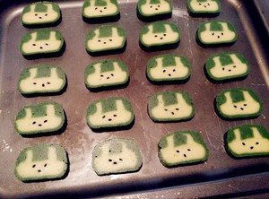 抹茶兔兔饼干怎么做？详细教程图解~