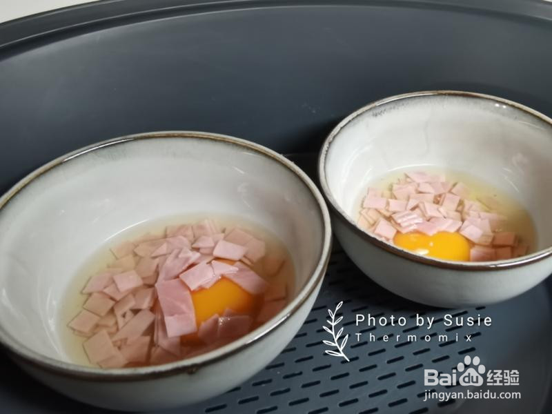 小米南瓜粥搭配蒸太阳蛋的做法