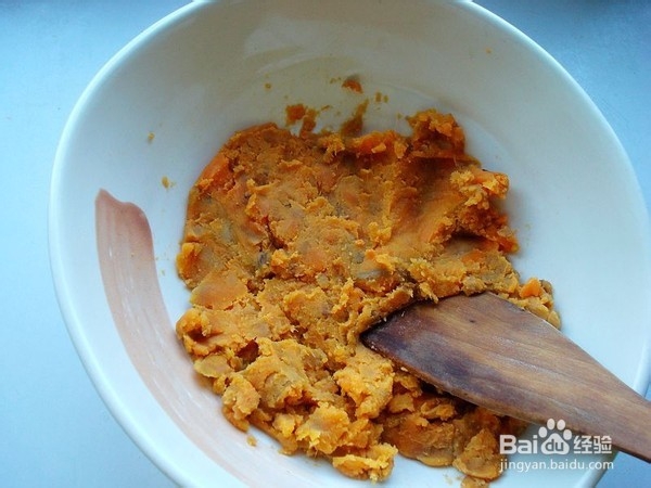 炸鸡蛋红薯丸子步骤